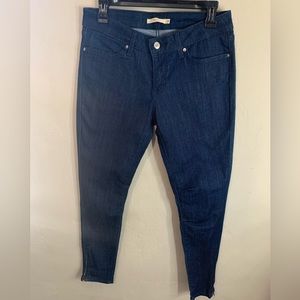 Levi’s 711 Skinny Ankle Zipper Jeans